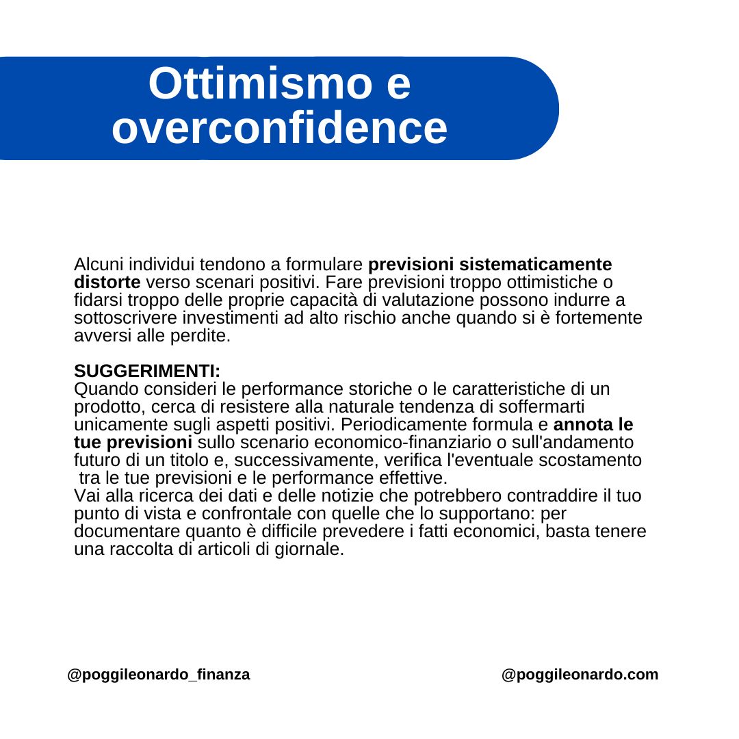 Faq Come Evitare Le Trappole Comportamentali Poggi Leonardo